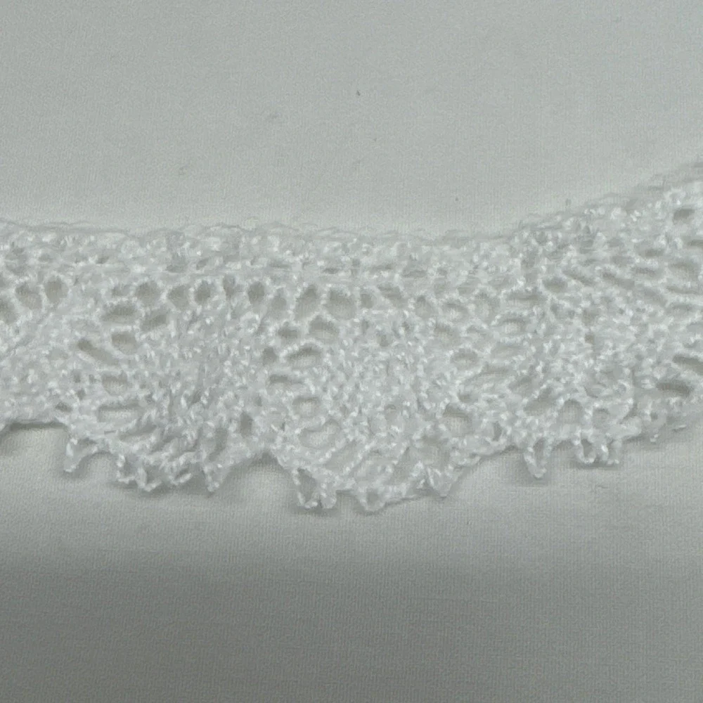 Lot Of Various Lace Trim Vintage - Eyelet Ruffle Etc